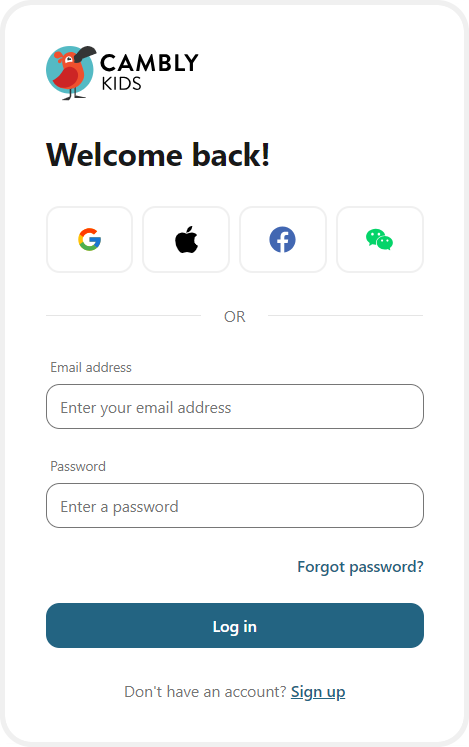 ck login page.png