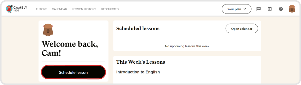 ck shedule lesson button main page.png